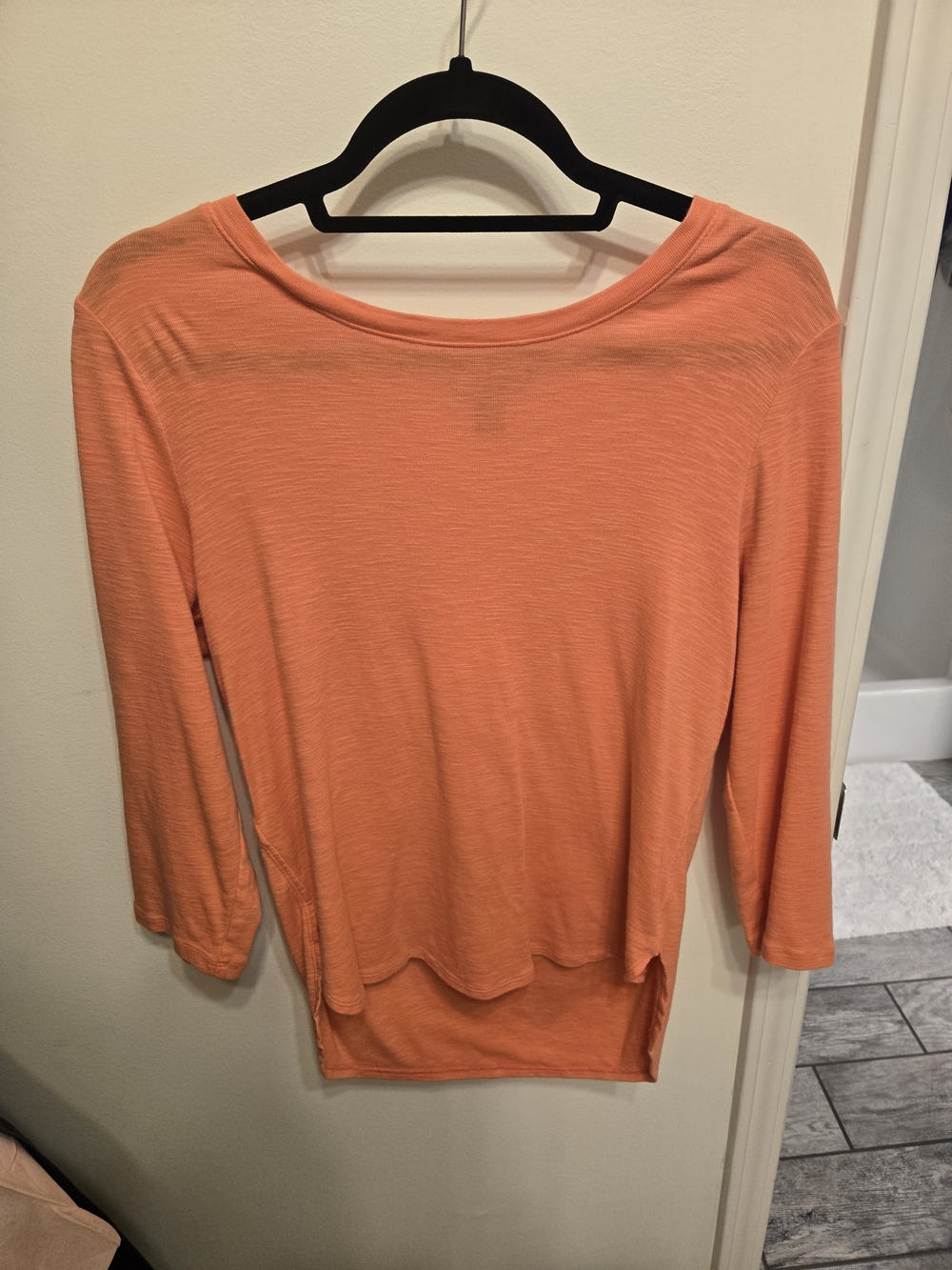 Tommy Bahama Coral Scoop-Neck Long-Sleeve Top